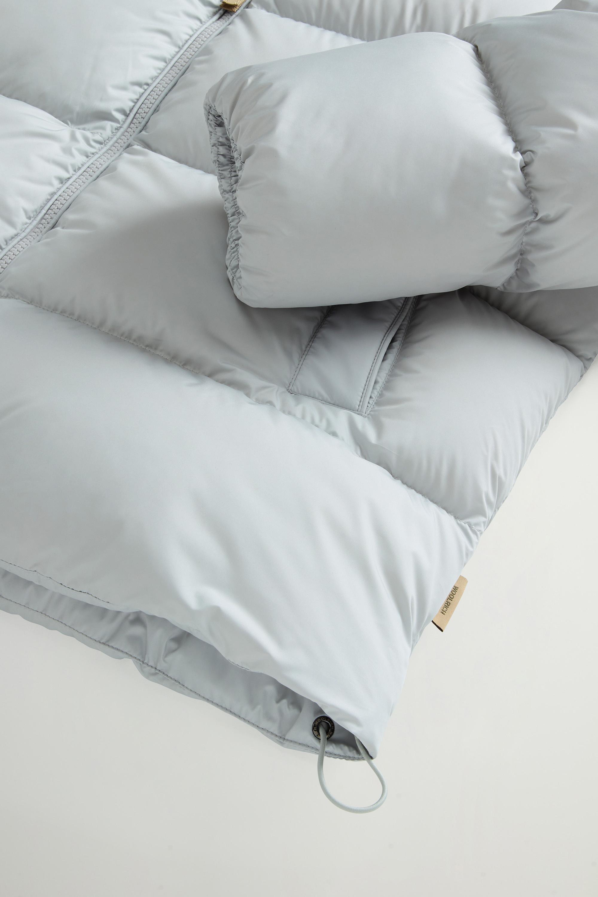 Cloud Down Jacket in Microfiber Gray photo 7 | Woolrich