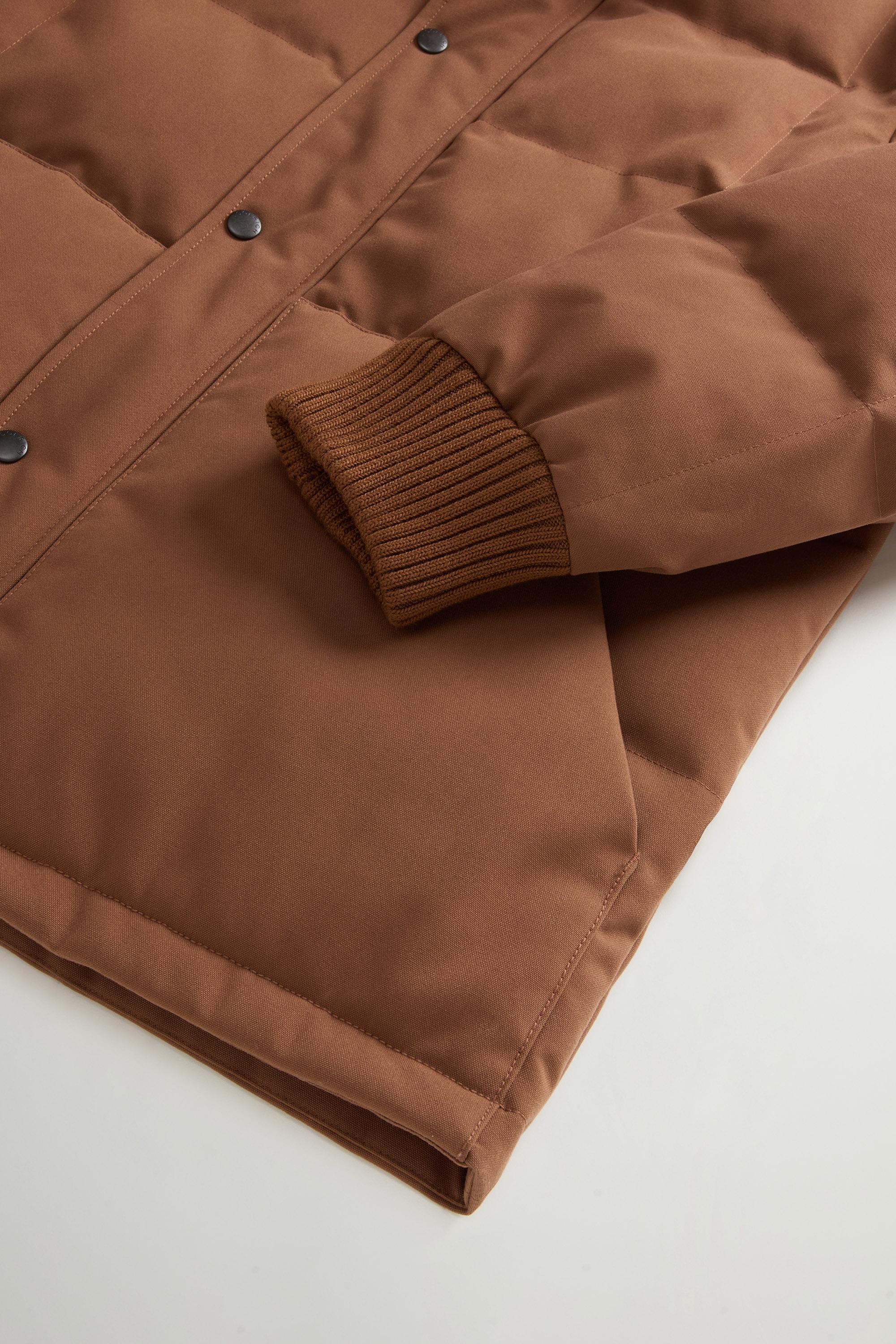 CANVAS BLIZZARD CHORE JACKET Brown photo 7 | Woolrich