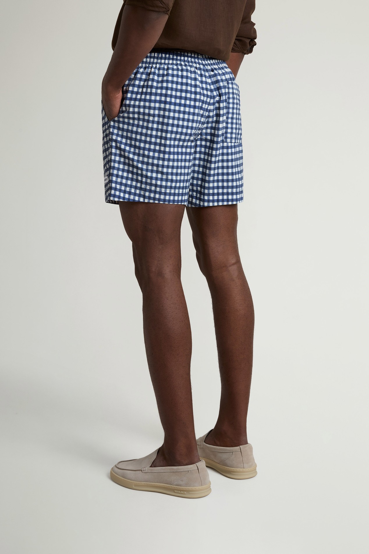 PRINTED SWIM SHORTS Blue photo 2 | Woolrich