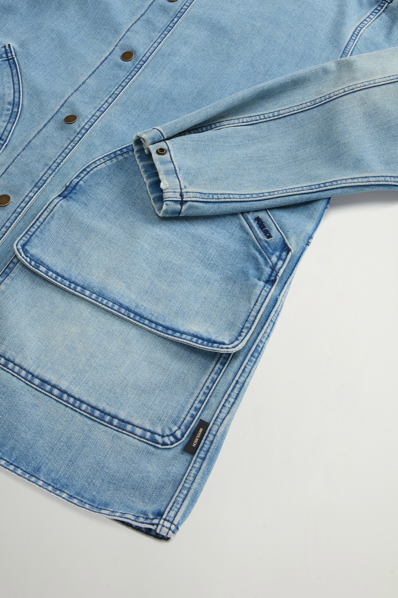 KODENSHI BARN JACKET Blue photo 7 | Woolrich