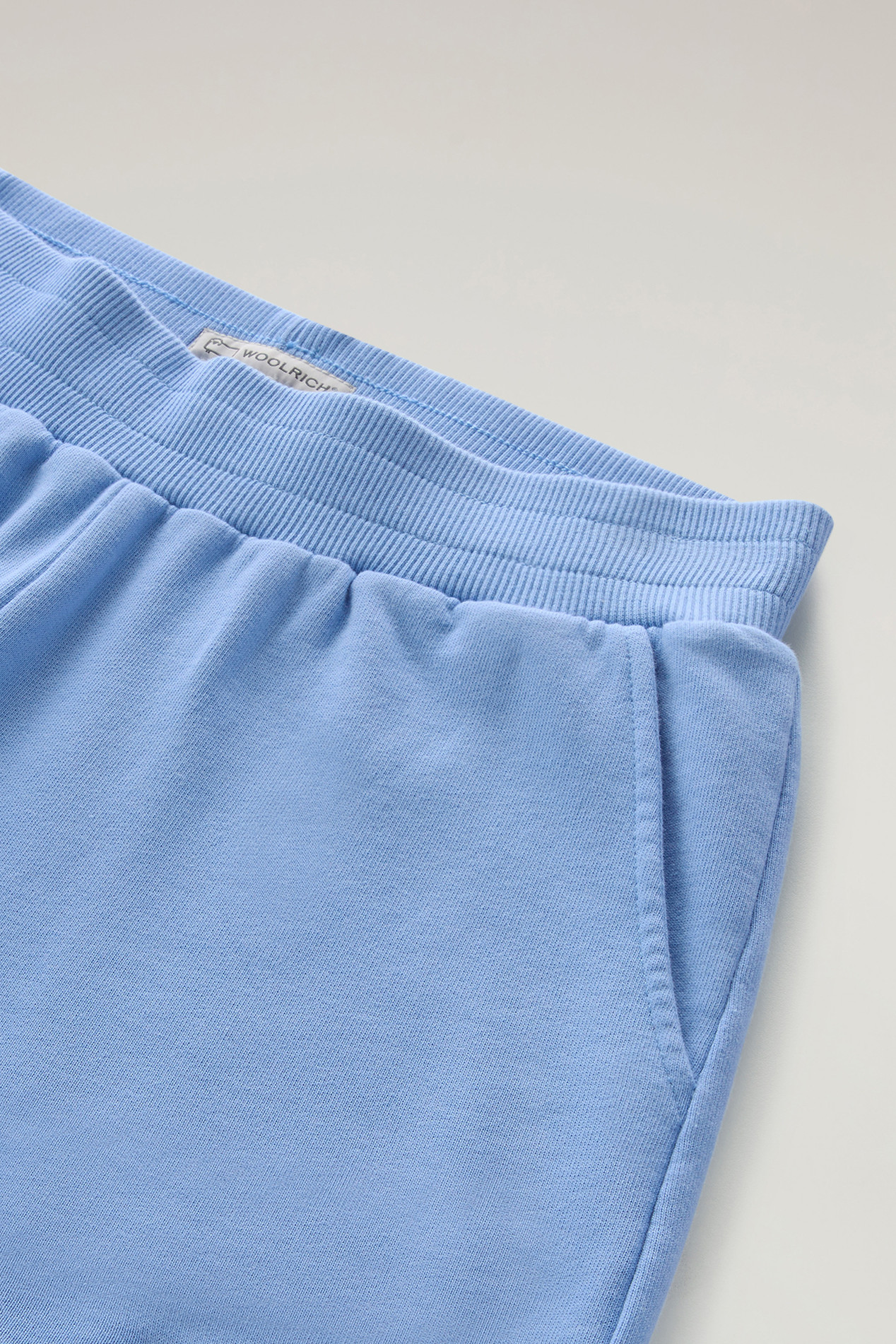 FLEECE SHORT Blue photo 4 | Woolrich