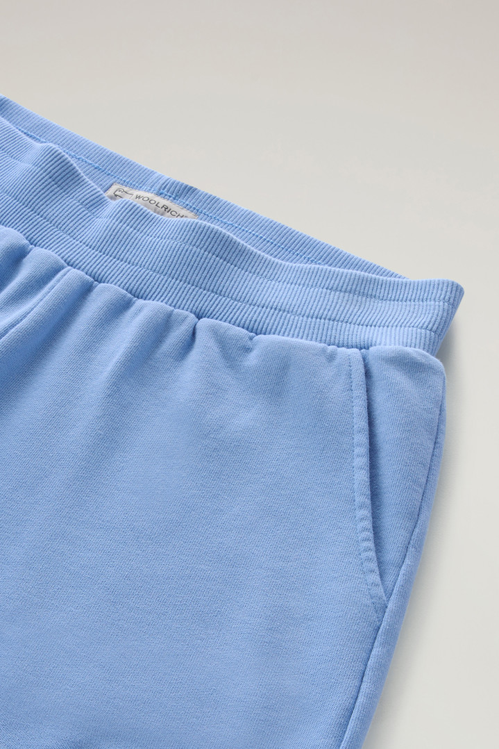 FLEECE SHORT Blue photo 4 | Woolrich