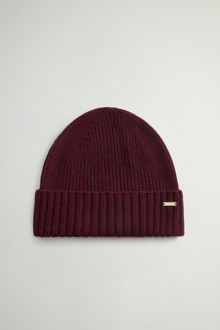 Gift Set with Beanie and Scarf Burgundy photo 2 | Woolrich