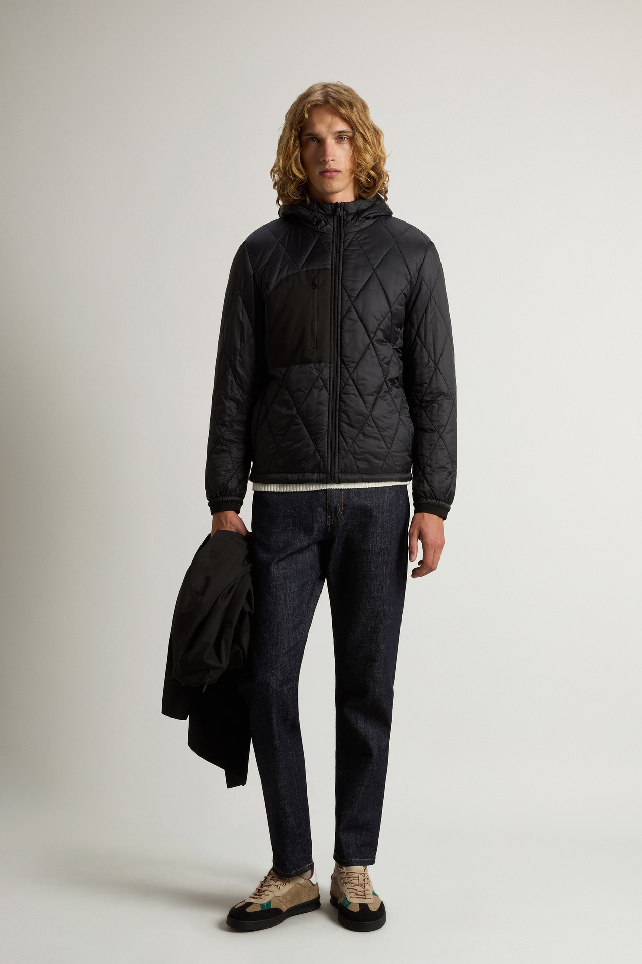 3-in-1 Weaver Coat with Reversible Inner Jacket Black photo 4 | Woolrich