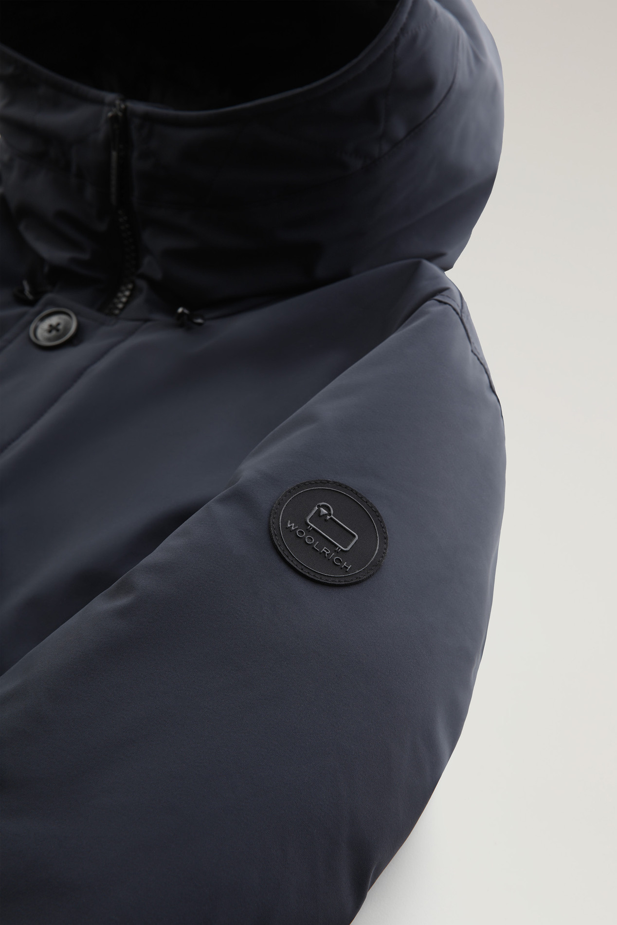 Arctic Parka in Stretch Nylon Blue photo 3 | Woolrich