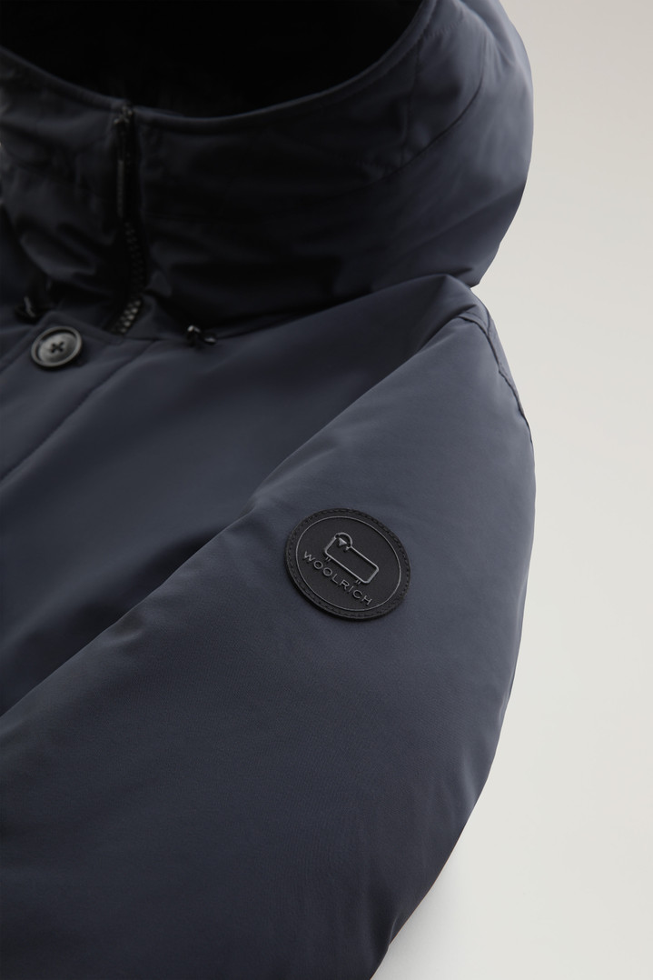 Arctic Parka in Stretch Nylon Blue photo 3 | Woolrich