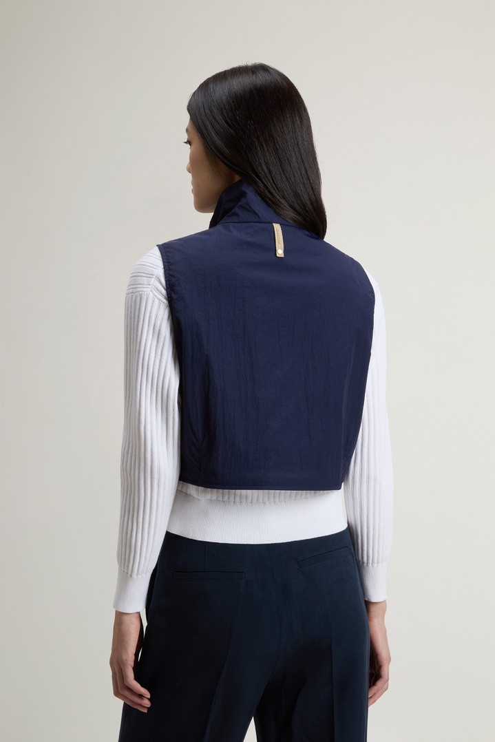Vest in Nylon Blue photo 3 | Woolrich