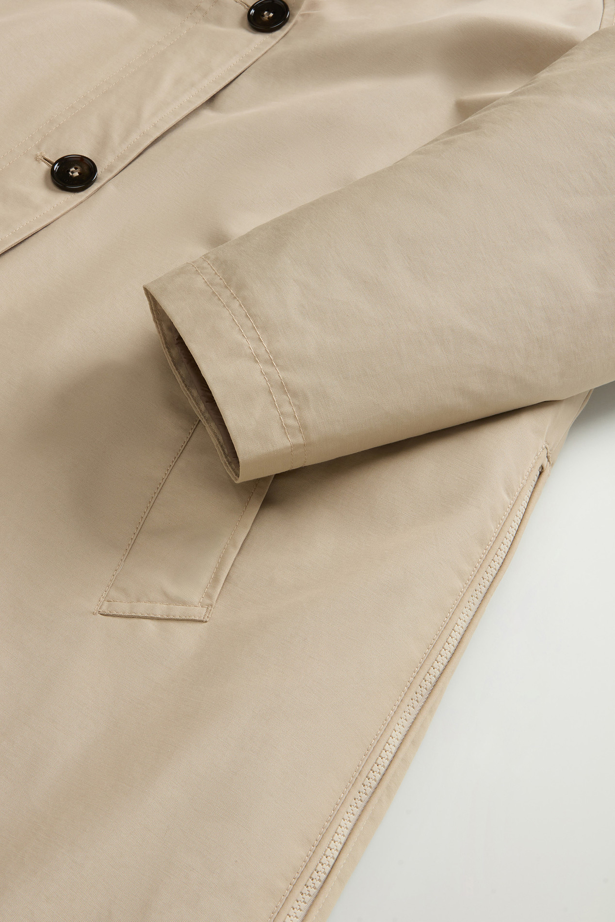 3-in-1 Coat in Ramar Cloth Beige photo 8 | Woolrich