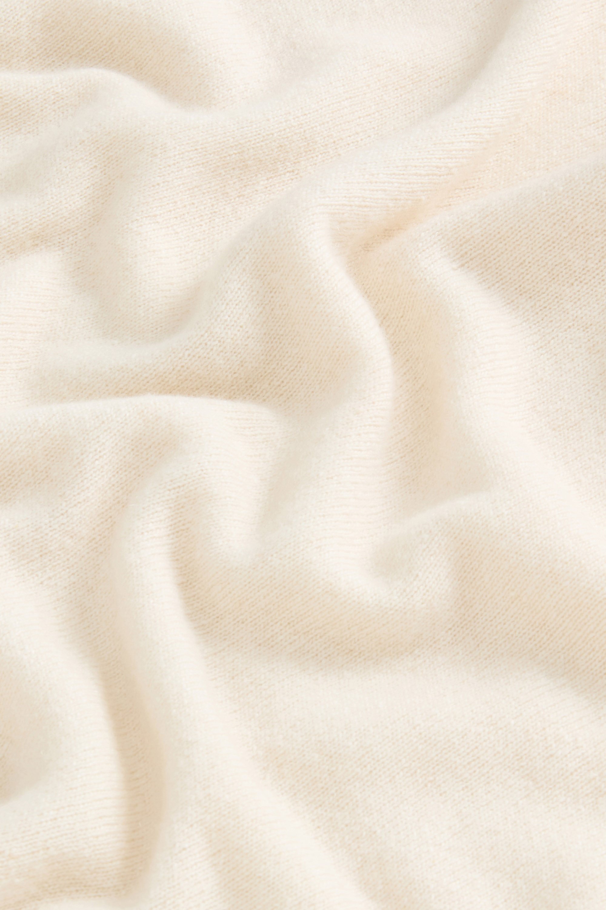 Crewneck Sweater in Wool and Cashmere Blend White photo 6 | Woolrich