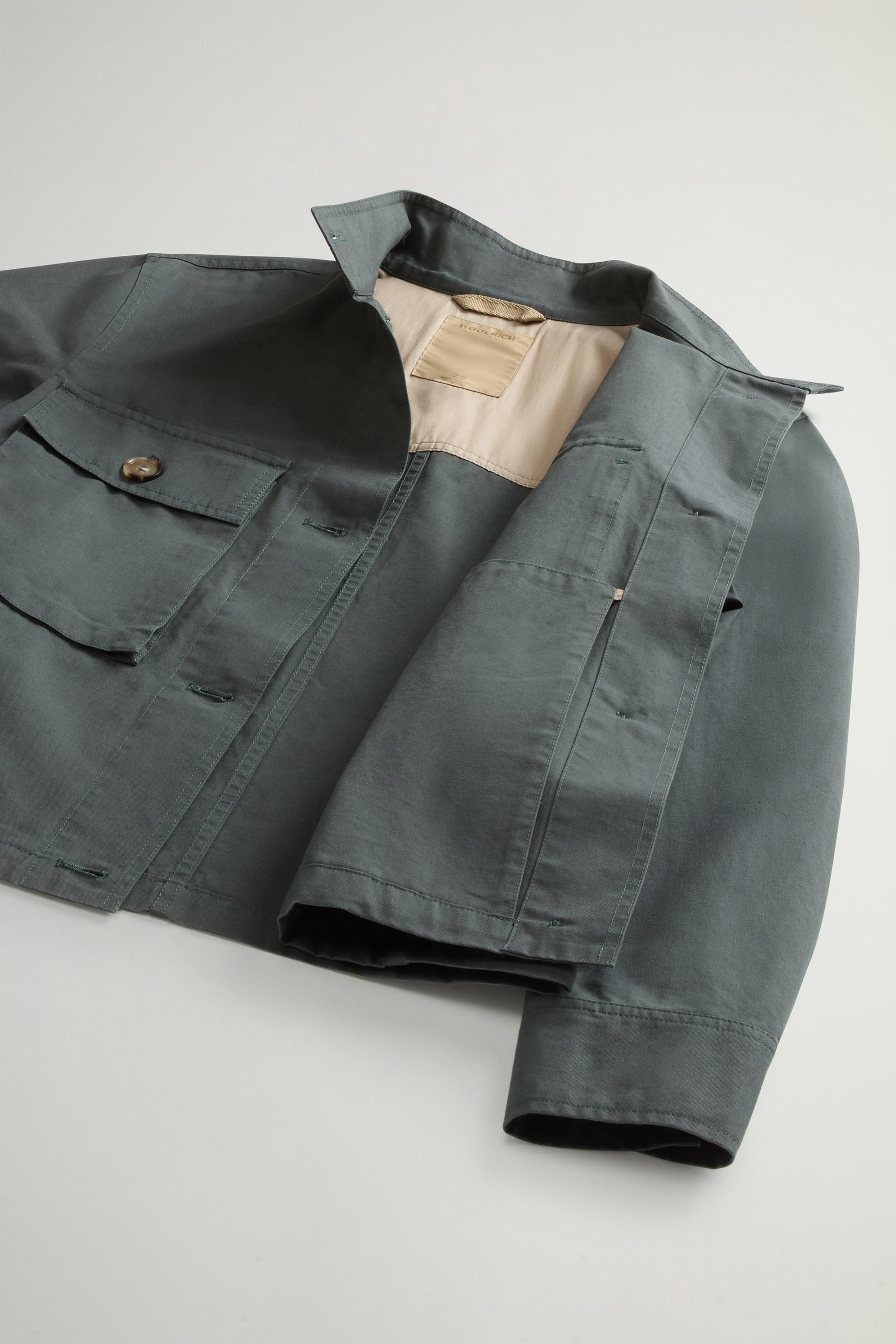 CANVAS FIELD OVERSHIRT Green photo 8 | Woolrich