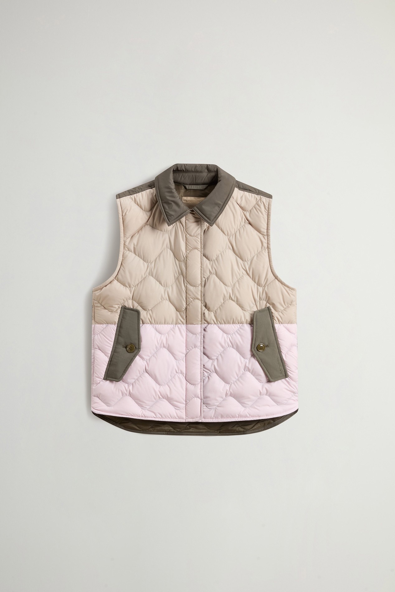 Quilted Microfiber Heritage Vest Multicolor photo 5 | Woolrich