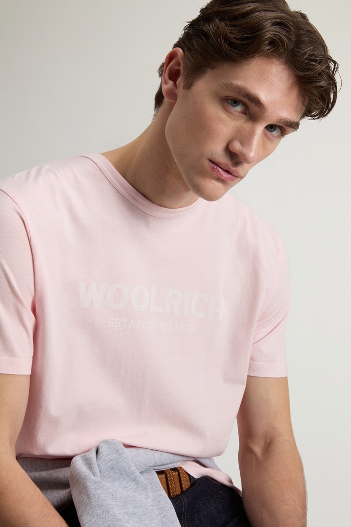 LIGHT GD T-SHIRT Rosa photo 4 | Woolrich