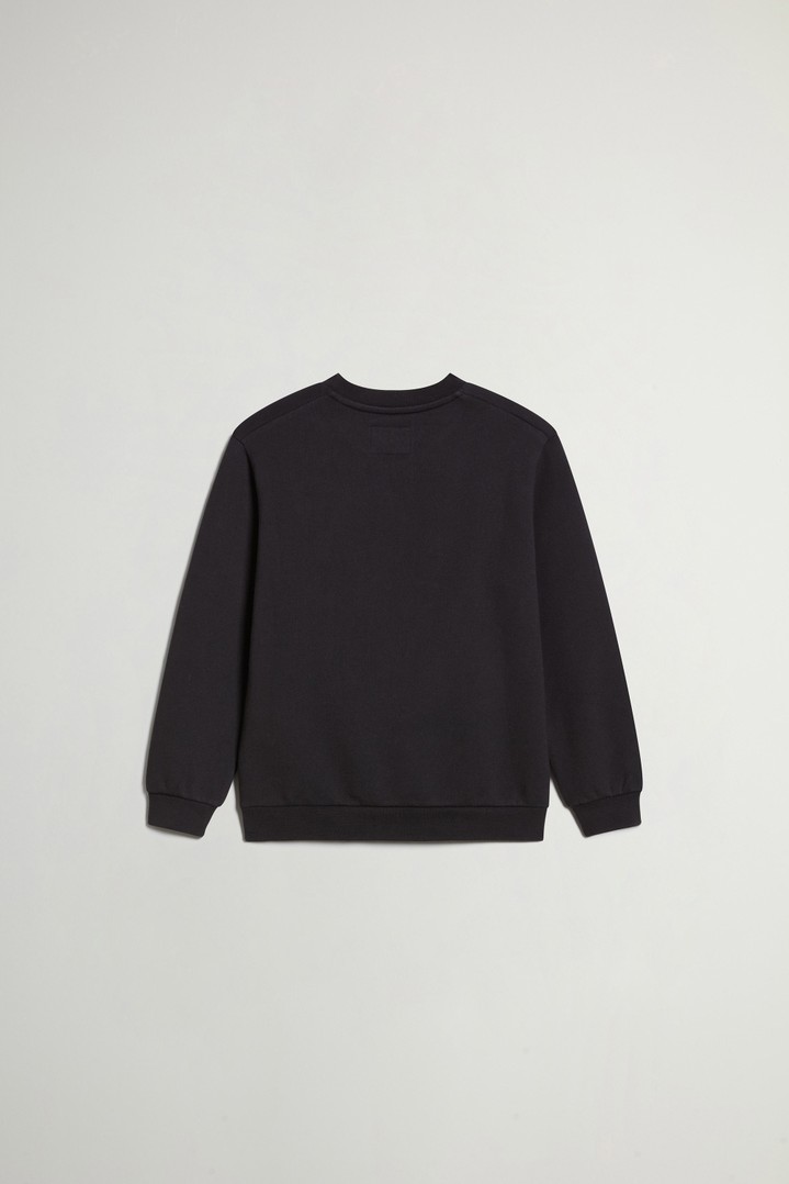 GRAPHIC LEGACY CREWNECK Black photo 2 | Woolrich