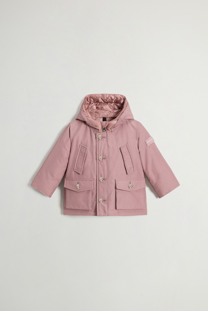 Babies’ Parka in Ramar Cloth Pink photo 1 | Woolrich