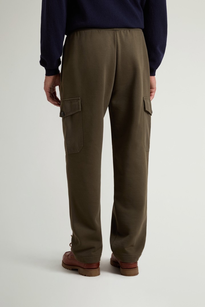 GRAPHIC FLEECE SWEATPANT Green photo 3 | Woolrich