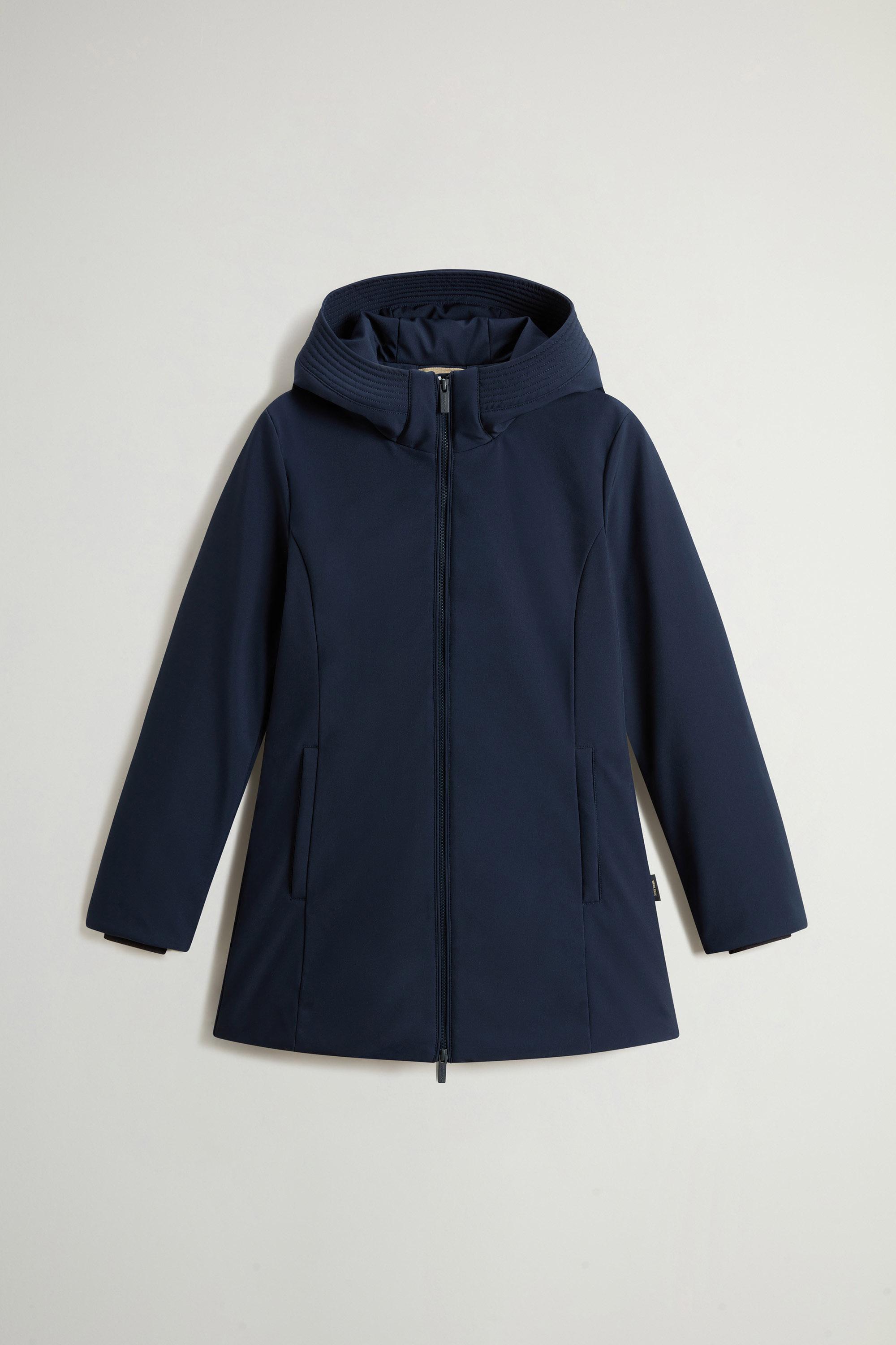 Firth Parka in Tech Softshell Blue photo 5 | Woolrich