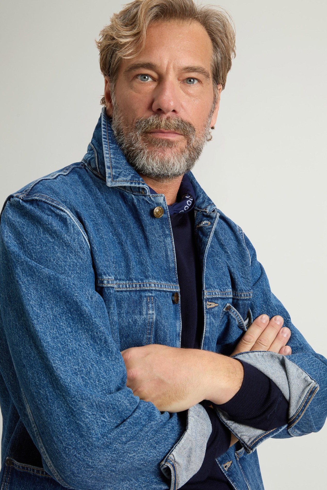 Surchemise en denim de pur coton Bleu photo 4 | Woolrich