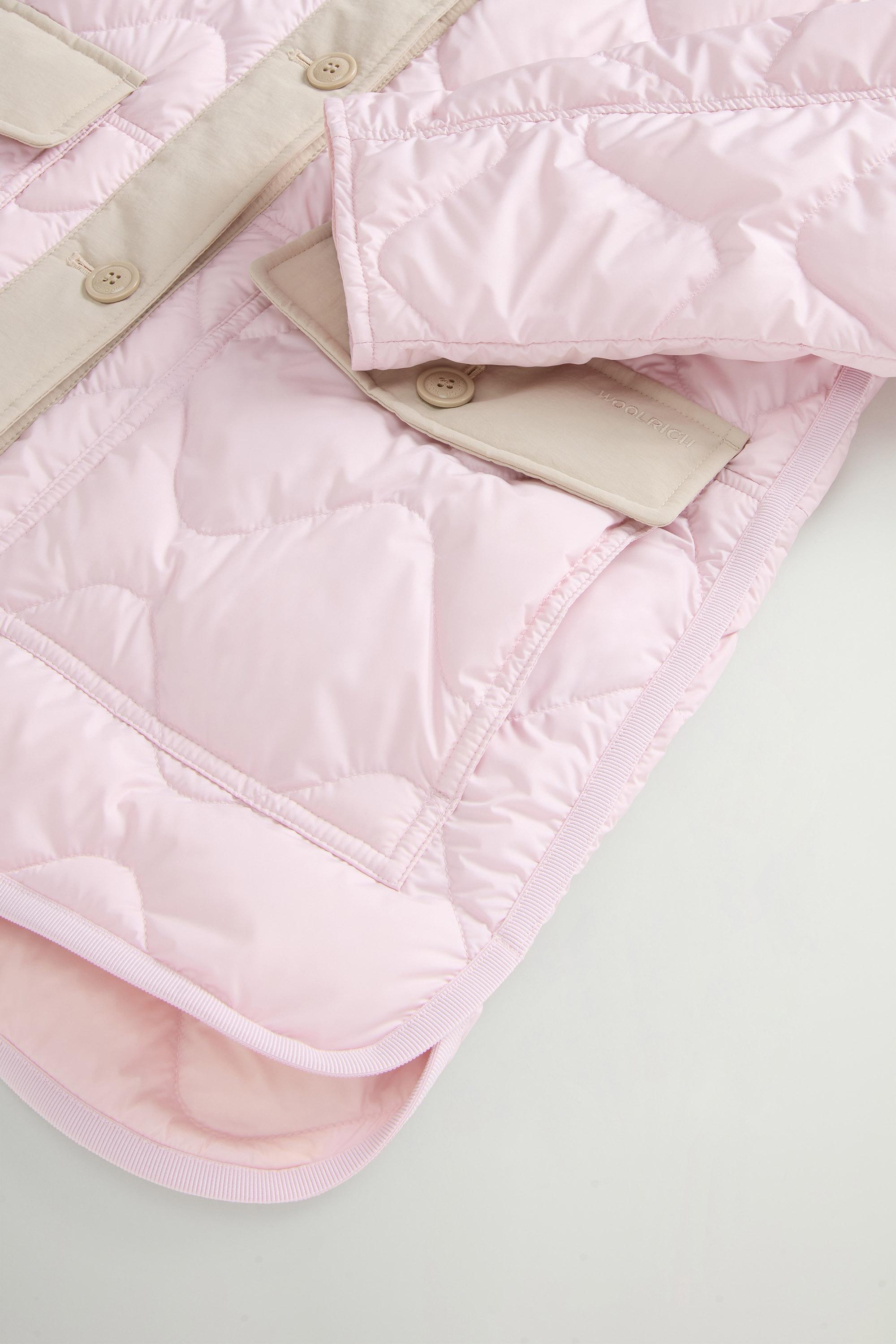 Quilted Microfiber Heritage Jacket Pink photo 7 | Woolrich
