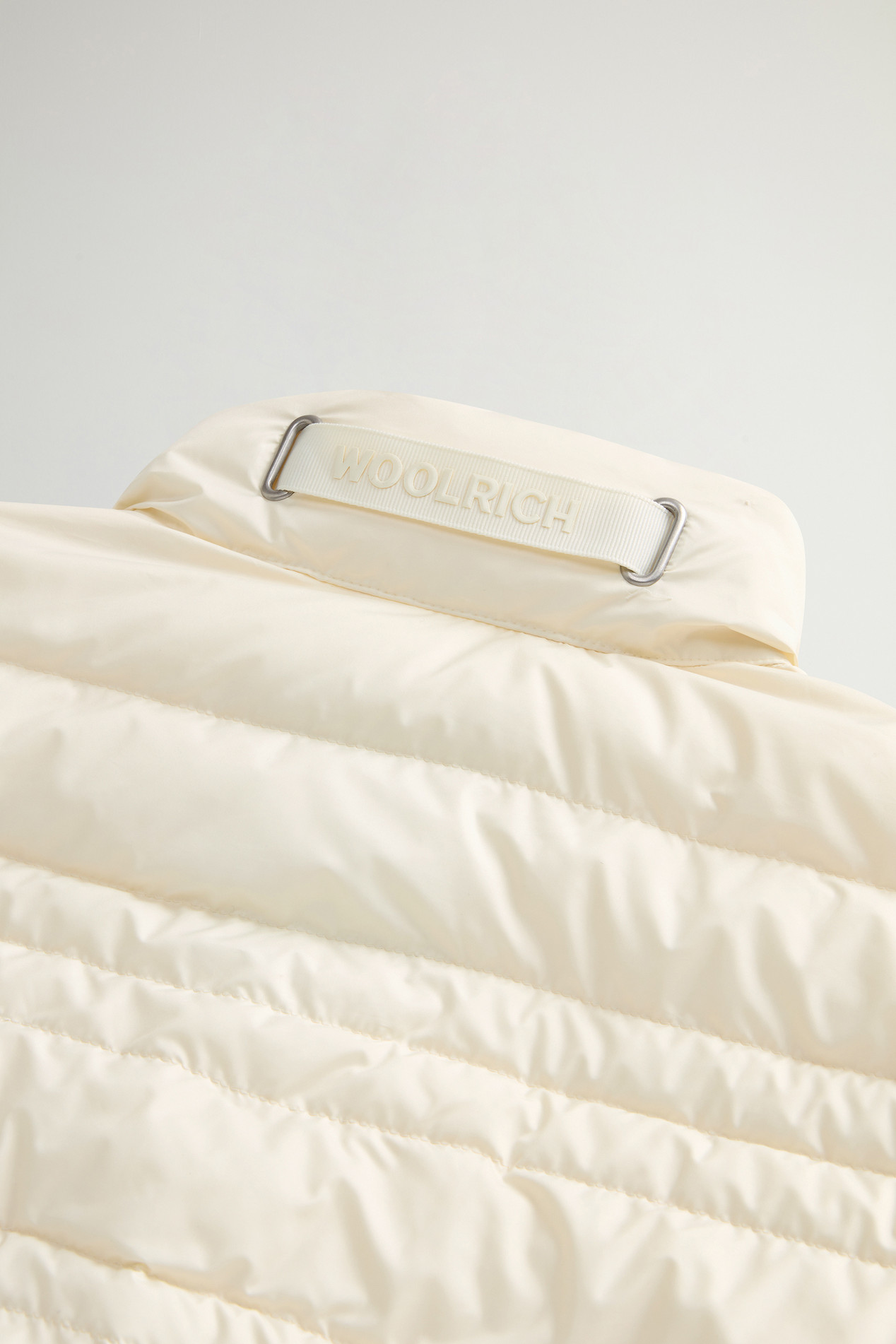 Padded Microfiber Jacket White photo 8 | Woolrich