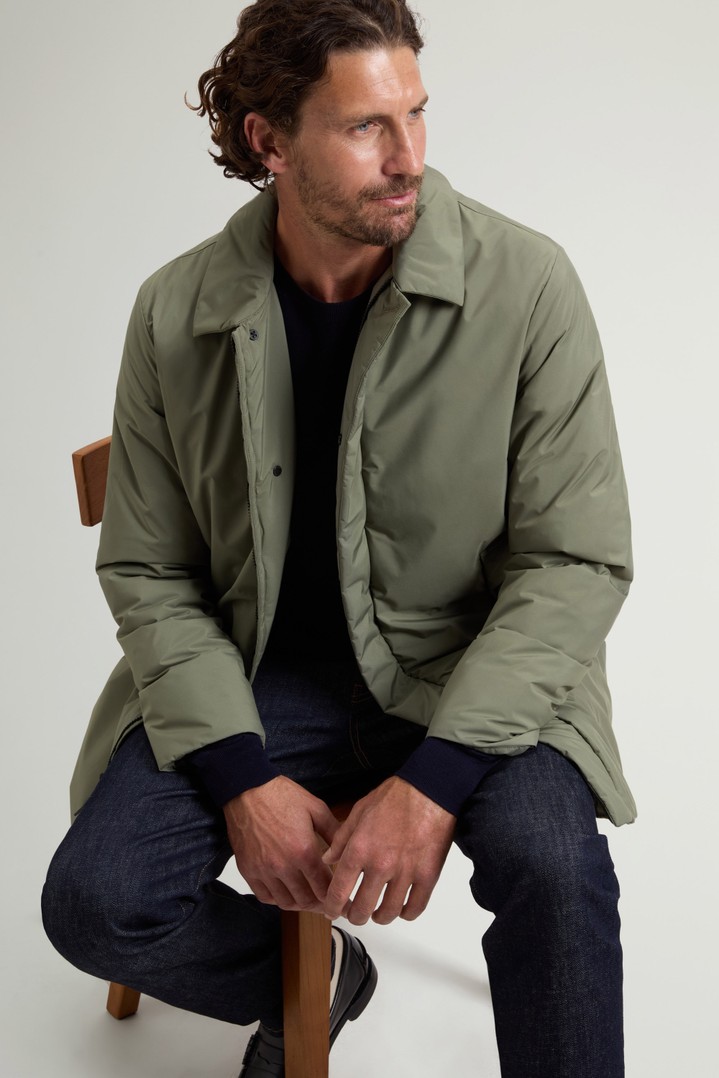 CLOUD LAMAR COAT Green photo 4 | Woolrich