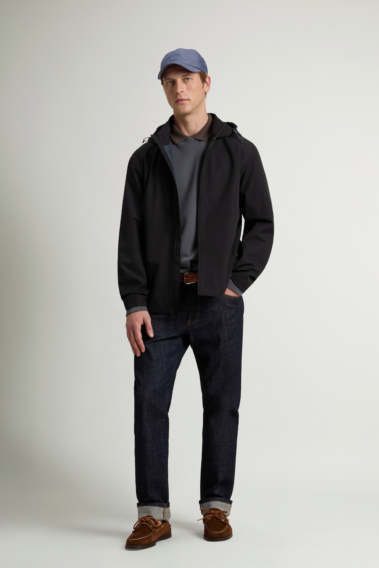 TWO LAYERS PACIFIC JACKET Negro photo 2 | Woolrich