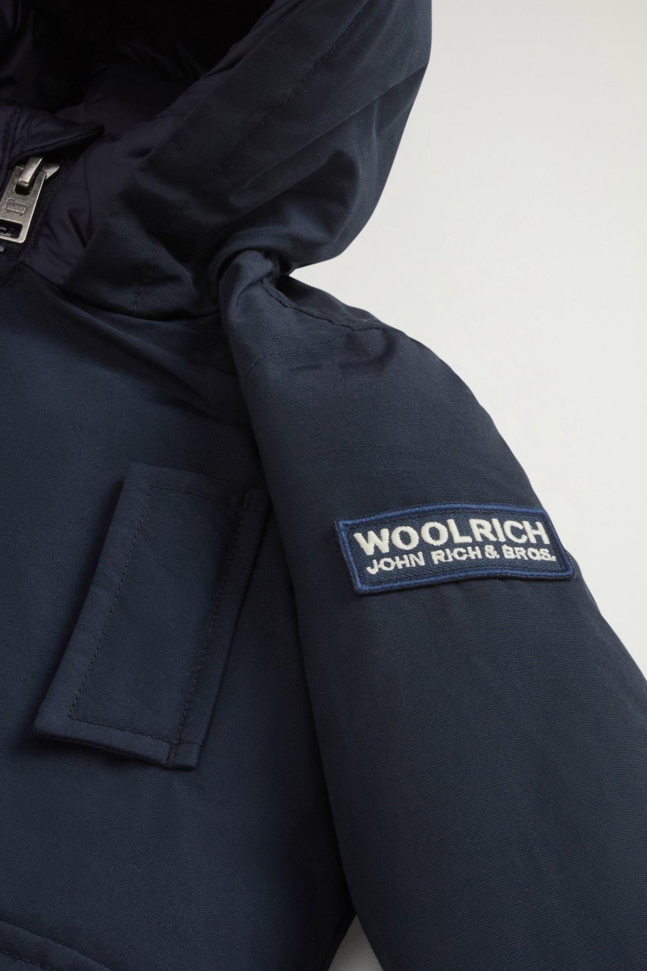 Babies’ Parka in Ramar Cloth Blue photo 4 | Woolrich