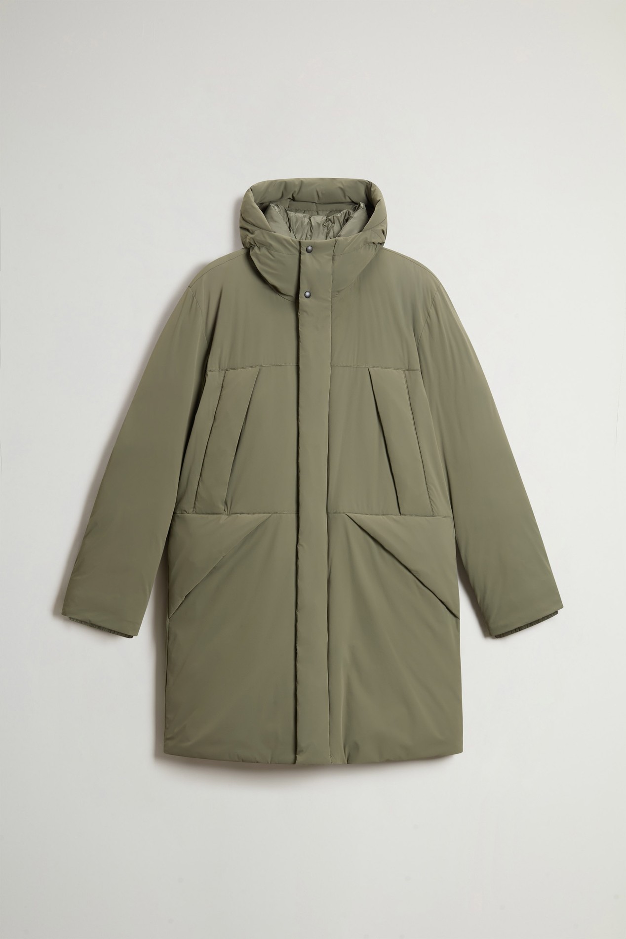 MATT STRETCH TETON PUFFER Green photo 5 | Woolrich