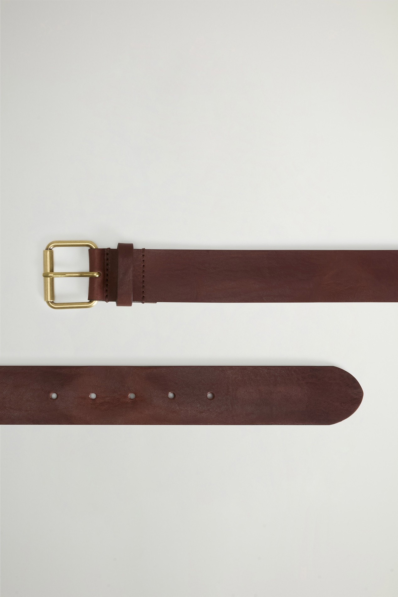 Ledergürtel in Distressed-Optik Braun photo 2 | Woolrich