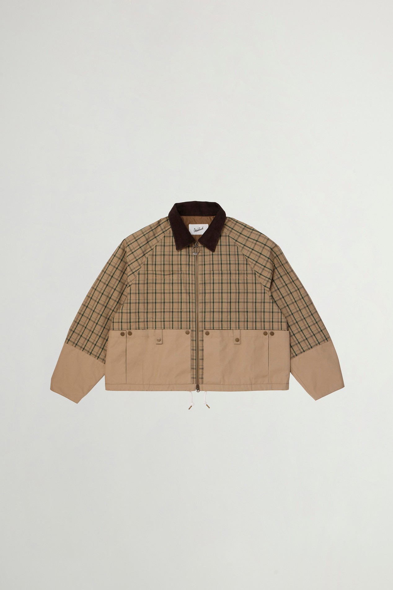 MADRAS CHECK HERITAGE FIELD JKT Brown photo 3 | Woolrich