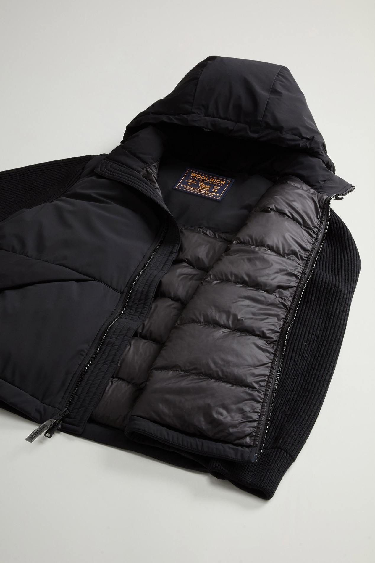 MATT STRETCH HYBRID Black photo 8 | Woolrich