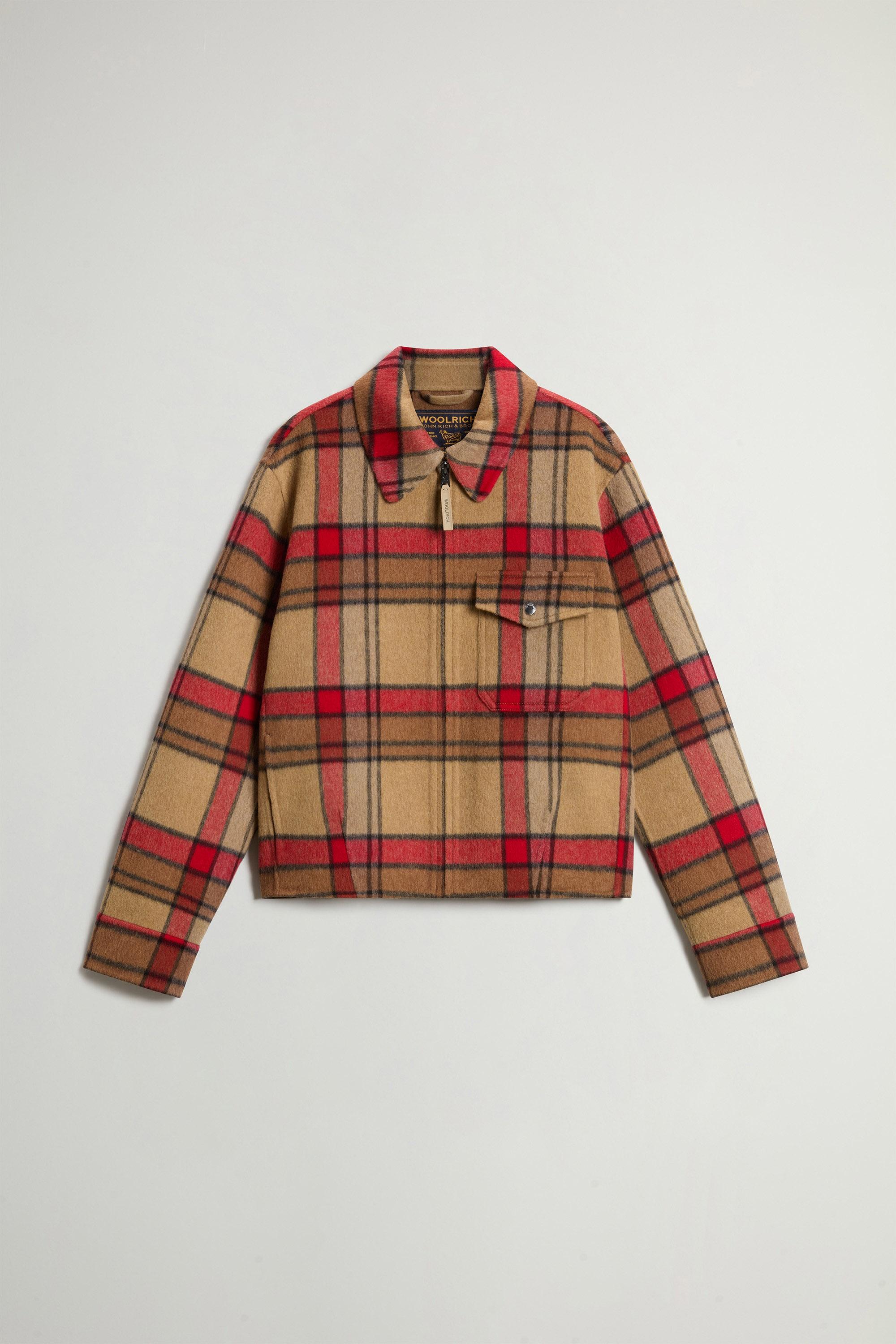 Jacket in Double-Face Wool Blend Red photo 5 | Woolrich