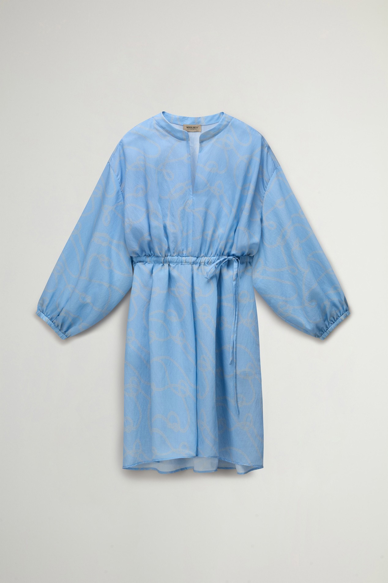 Dress in Lyocell Blend Blue photo 1 | Woolrich