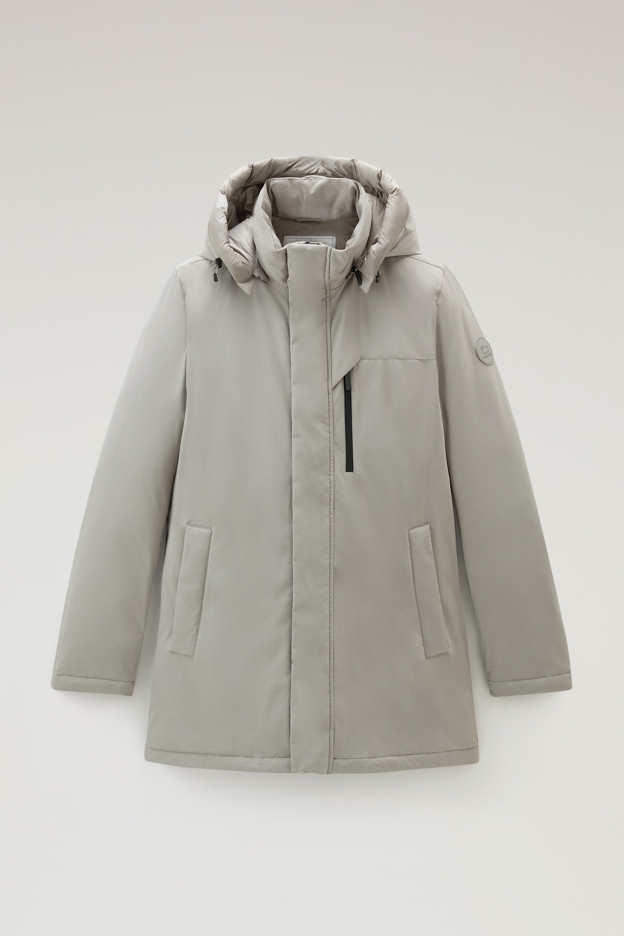 Mountain Parka in Stretch Nylon Gray photo 1 | Woolrich