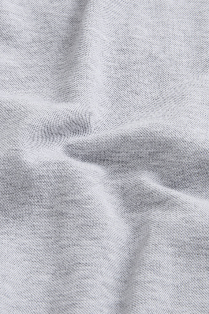 MELANGE PIQUET FULL-ZIP Gray photo 6 | Woolrich