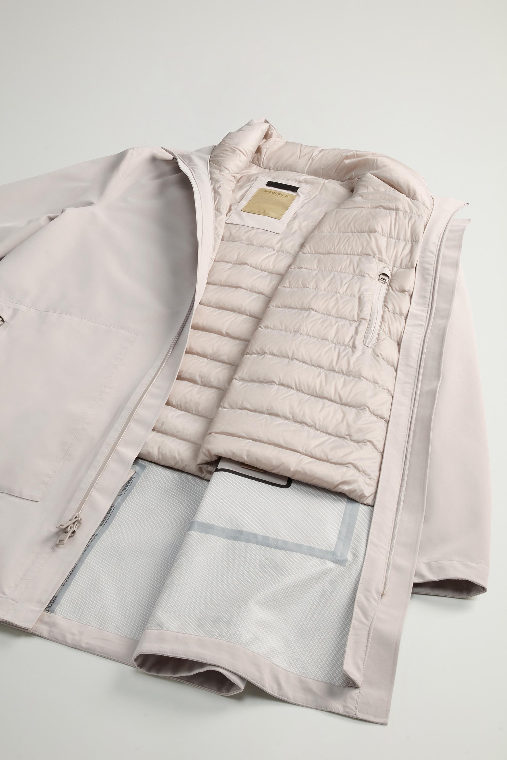 2-In-1 Jacket in Two-Layered Fabric Gray photo 7 | Woolrich