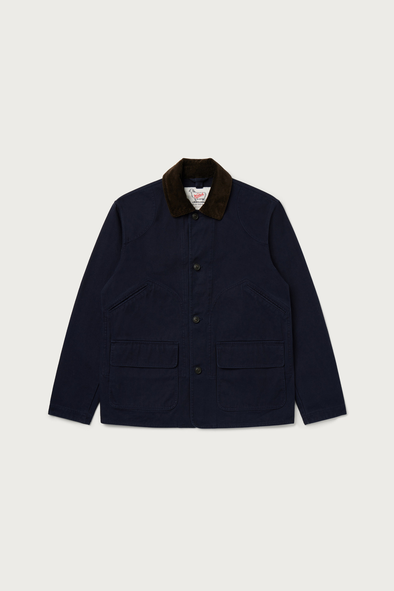 3-in-1 Jacket in Pure Cotton - One Of These Days / Woolrich Blue photo 1 | Woolrich