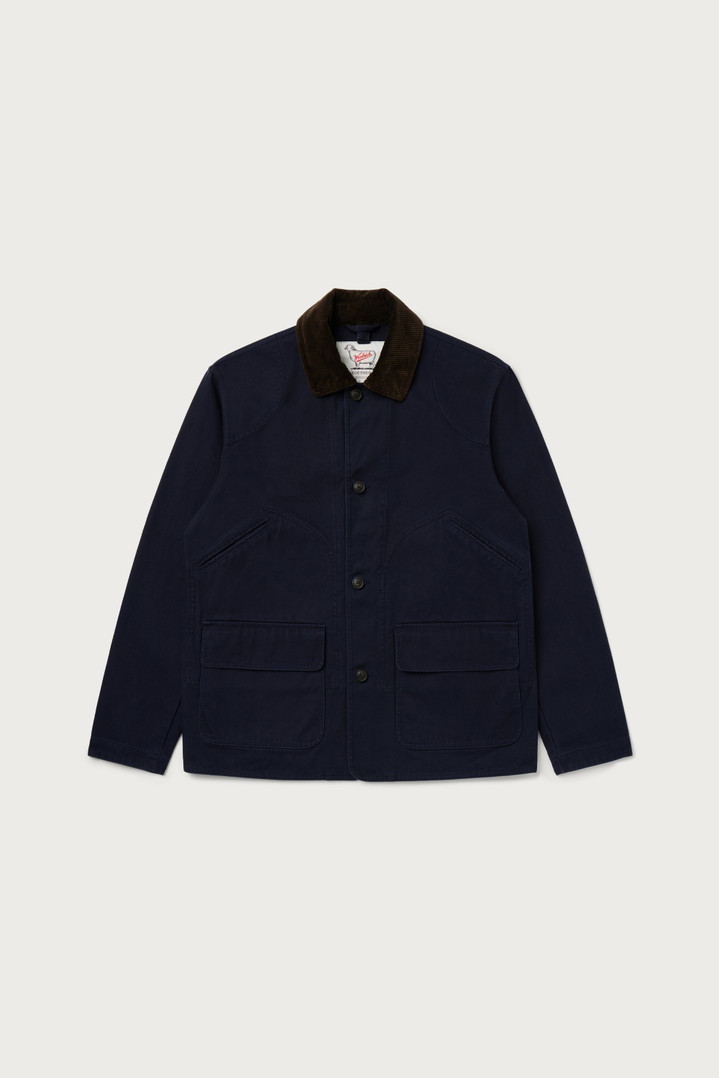 3-in-1 Jacket in Pure Cotton - One Of These Days / Woolrich Blue photo 1 | Woolrich