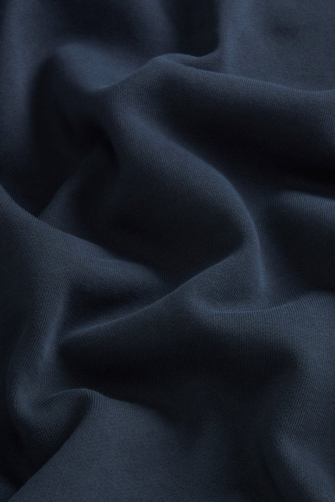 Kapuzenpullover aus einer Baumwollmischung mit Tasche Blau photo 5 | Woolrich