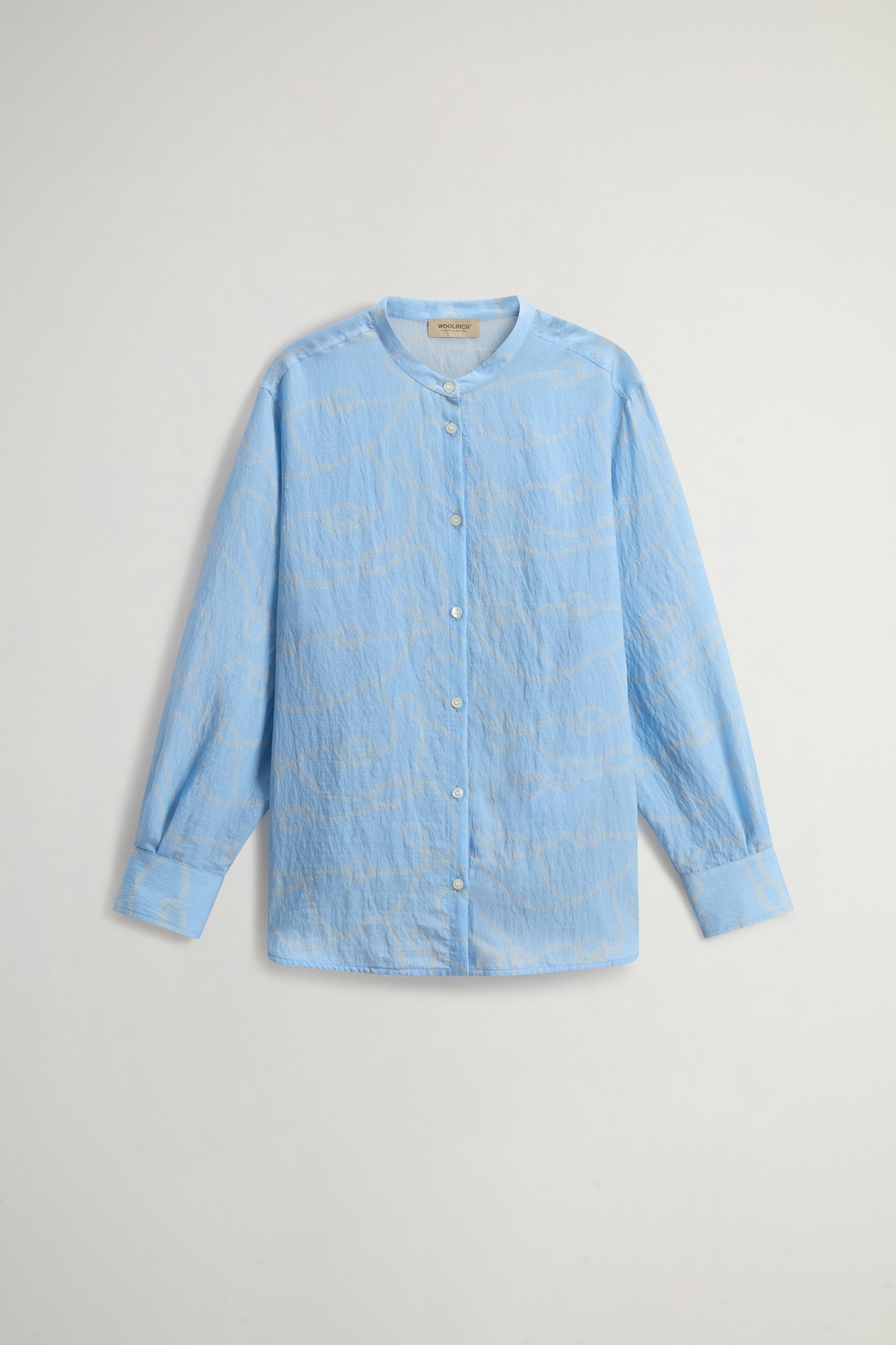 FLUID SHIRT Blue photo 5 | Woolrich