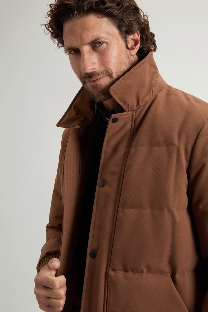 CANVAS BLIZZARD CHORE JACKET Brown photo 4 | Woolrich