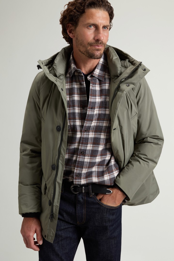 Cloud Arctic Parka with Hood Green photo 4 | Woolrich