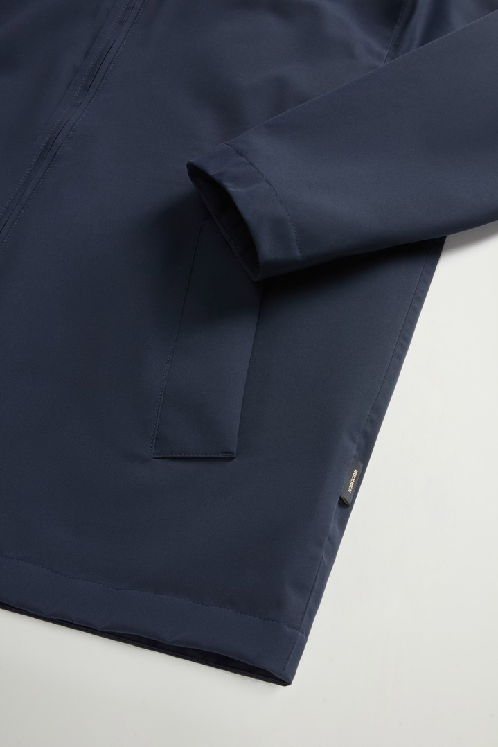 Pacific Jacket in Two-Layered Fabric Blue photo 7 | Woolrich