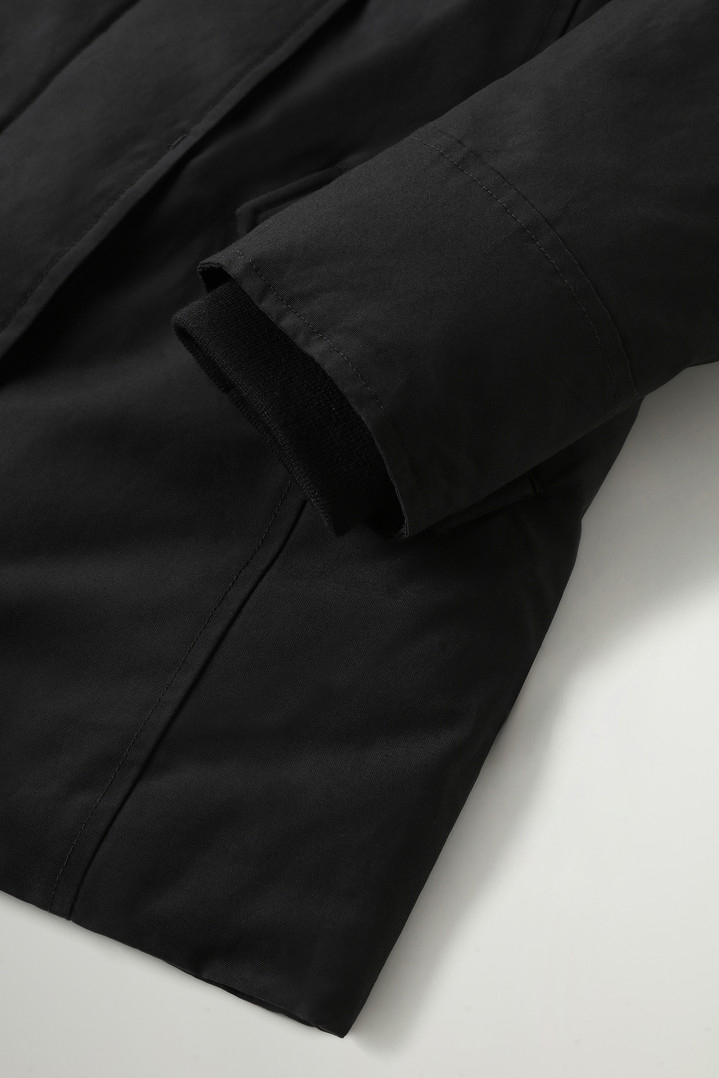 Girls' Arctic Parka with Detachable Fur Trim Black photo 4 | Woolrich