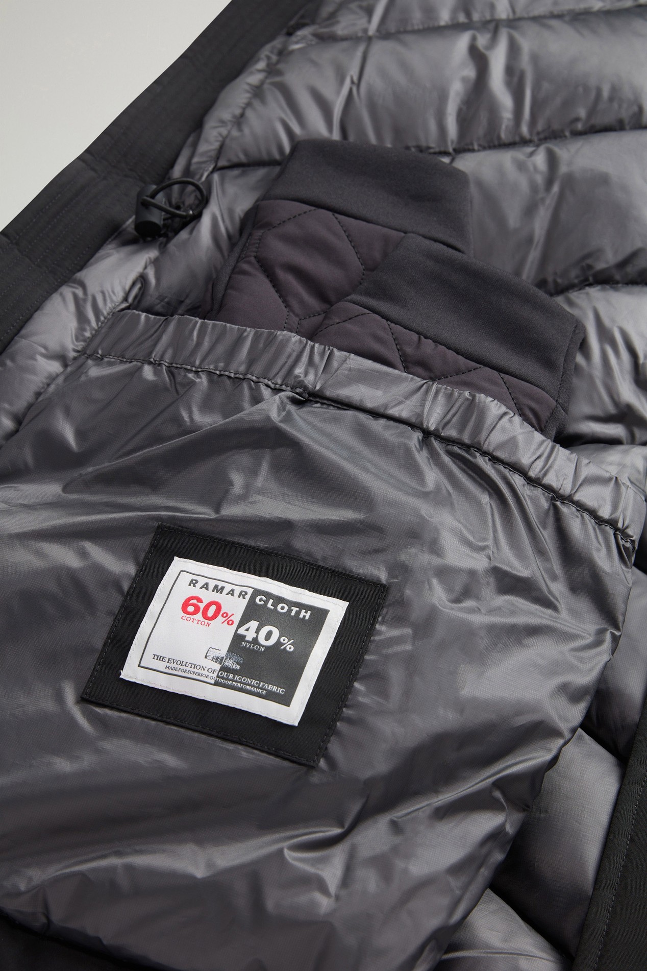 Arctic Parka Evolution in Ramar Cloth Black photo 10 | Woolrich