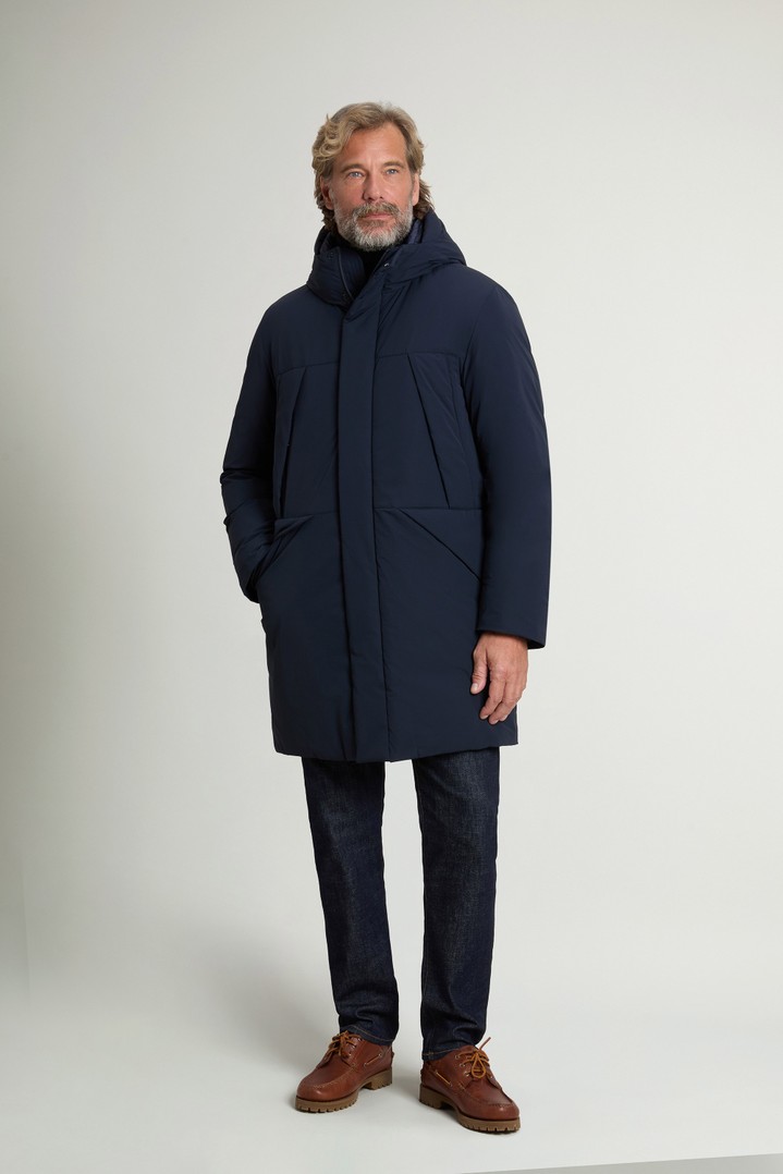 MATT STRETCH TETON PUFFER Blue photo 2 | Woolrich