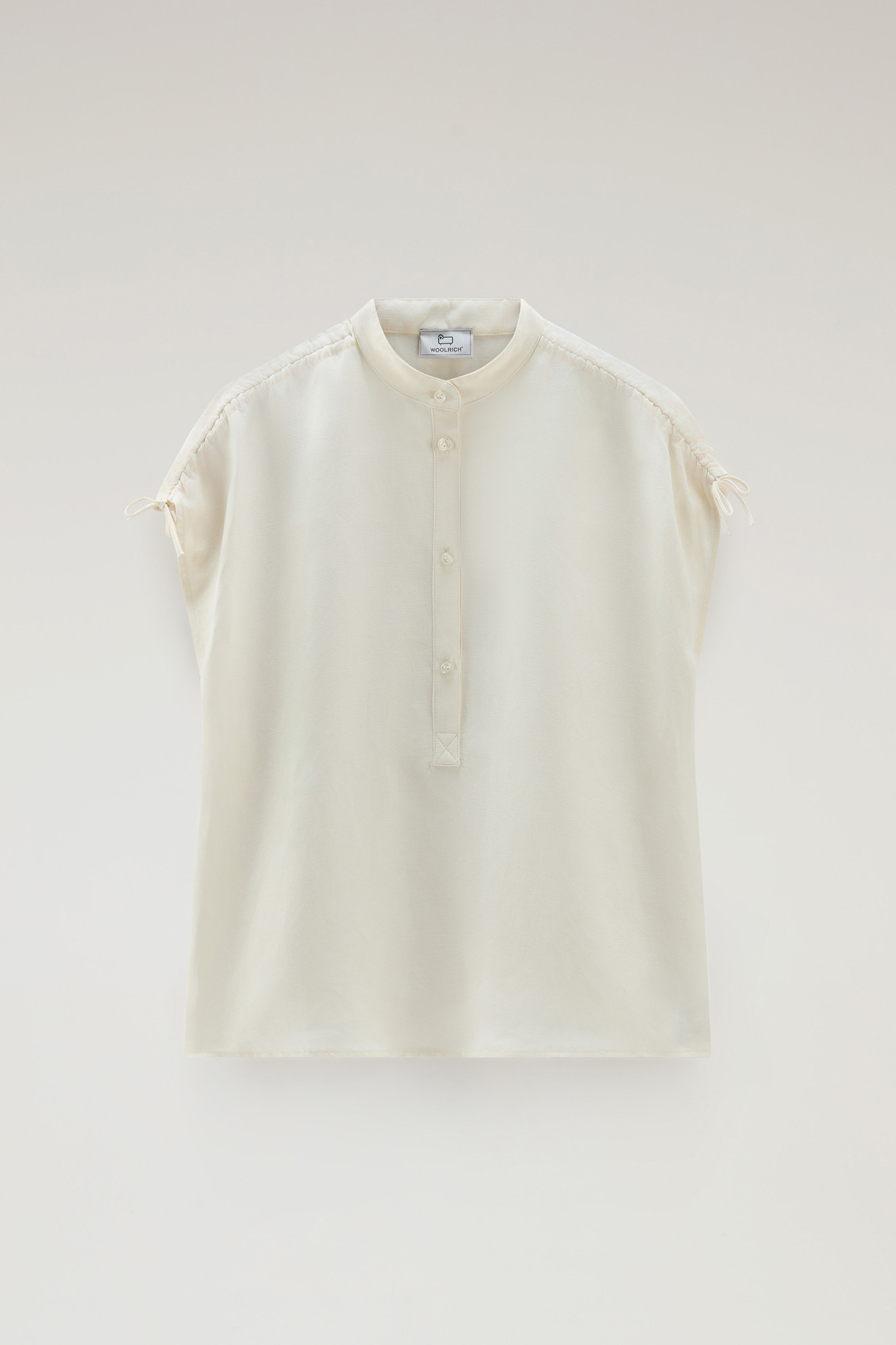 Blouse in Linen Blend White photo 1 | Woolrich