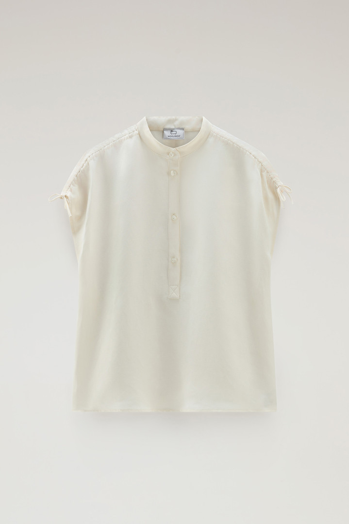 Blouse in Linen Blend White photo 1 | Woolrich