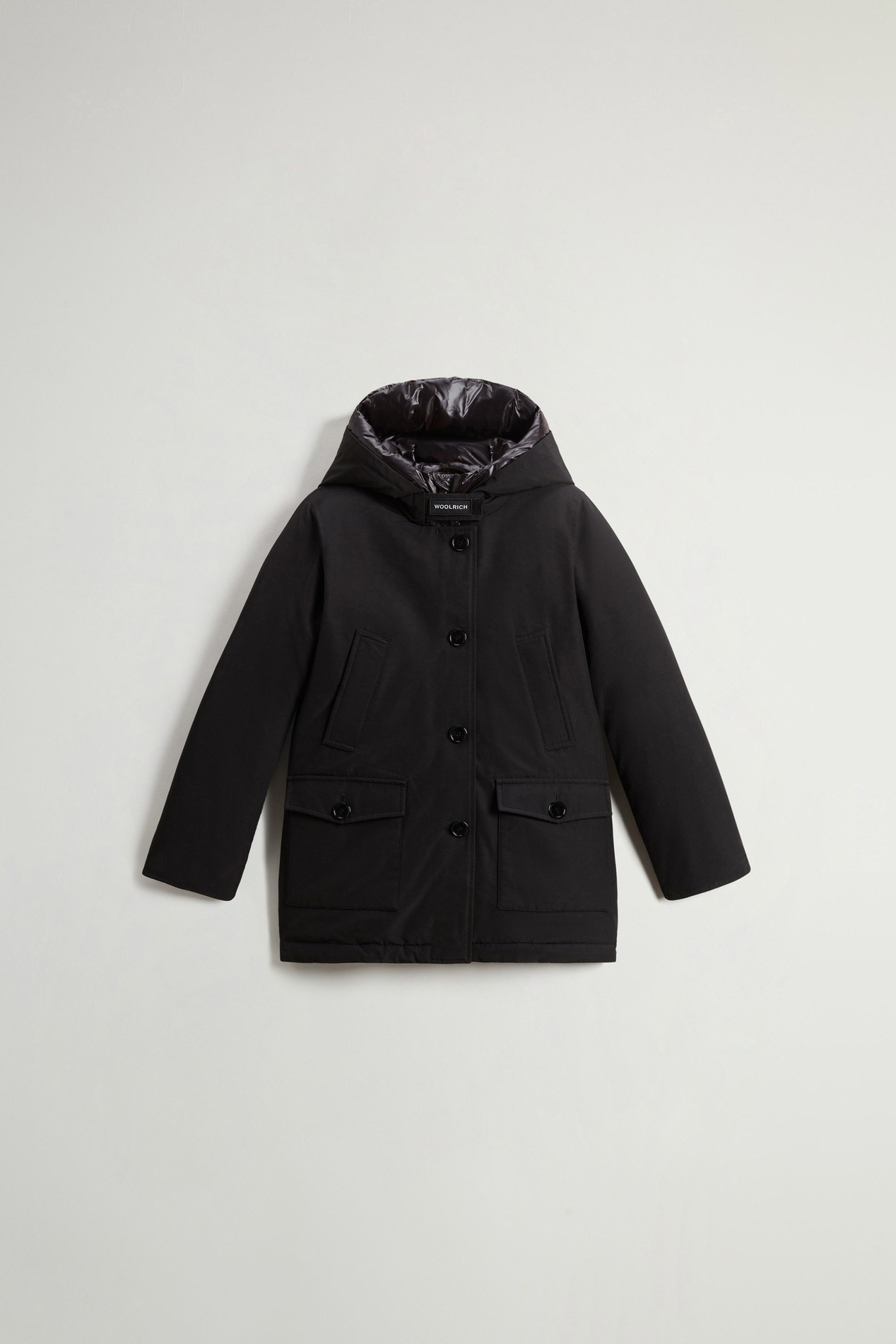 Girls’ Arctic Parka in Ramar Cloth Black photo 1 | Woolrich