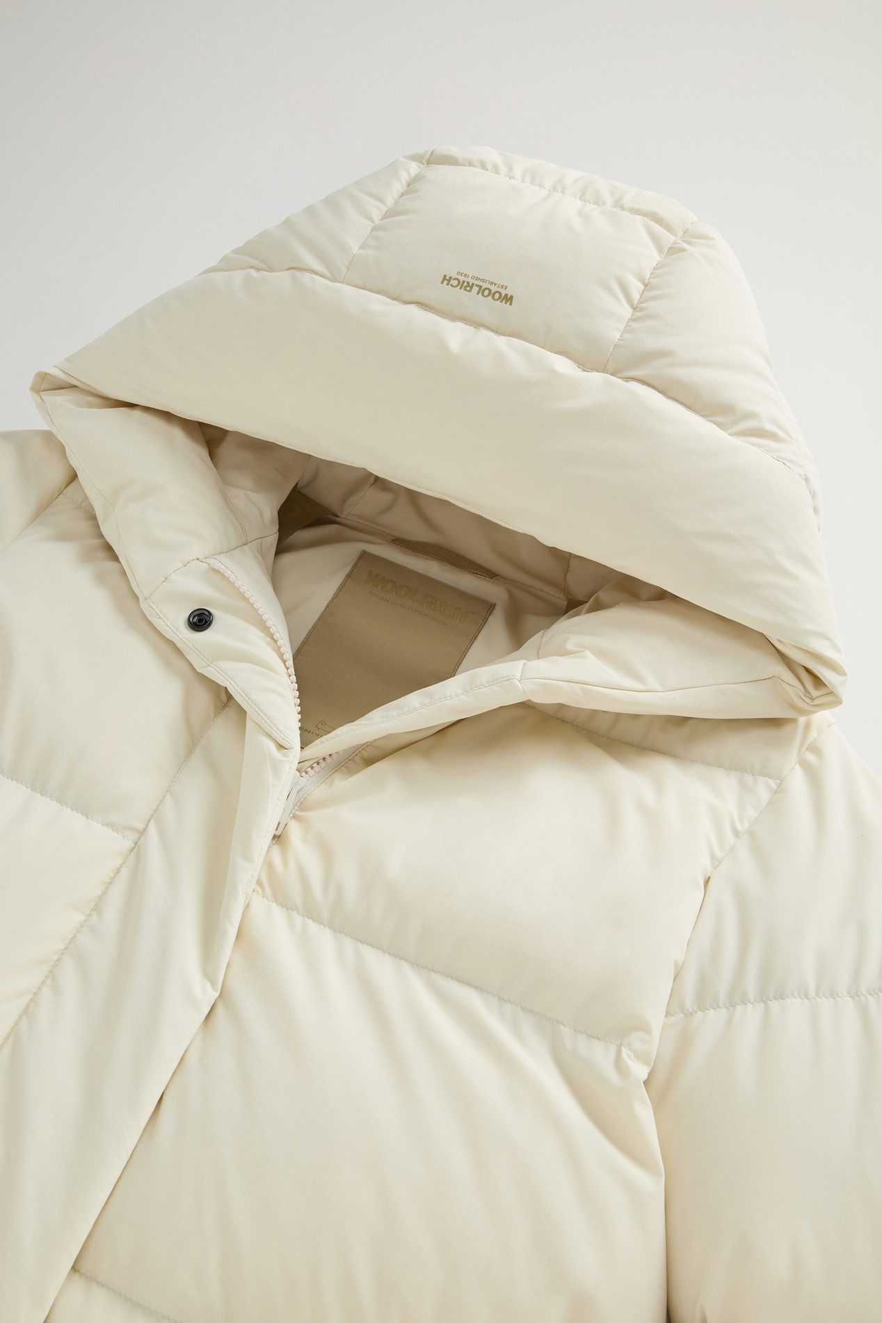 CLOUD MADISON LONG COAT White photo 7 | Woolrich