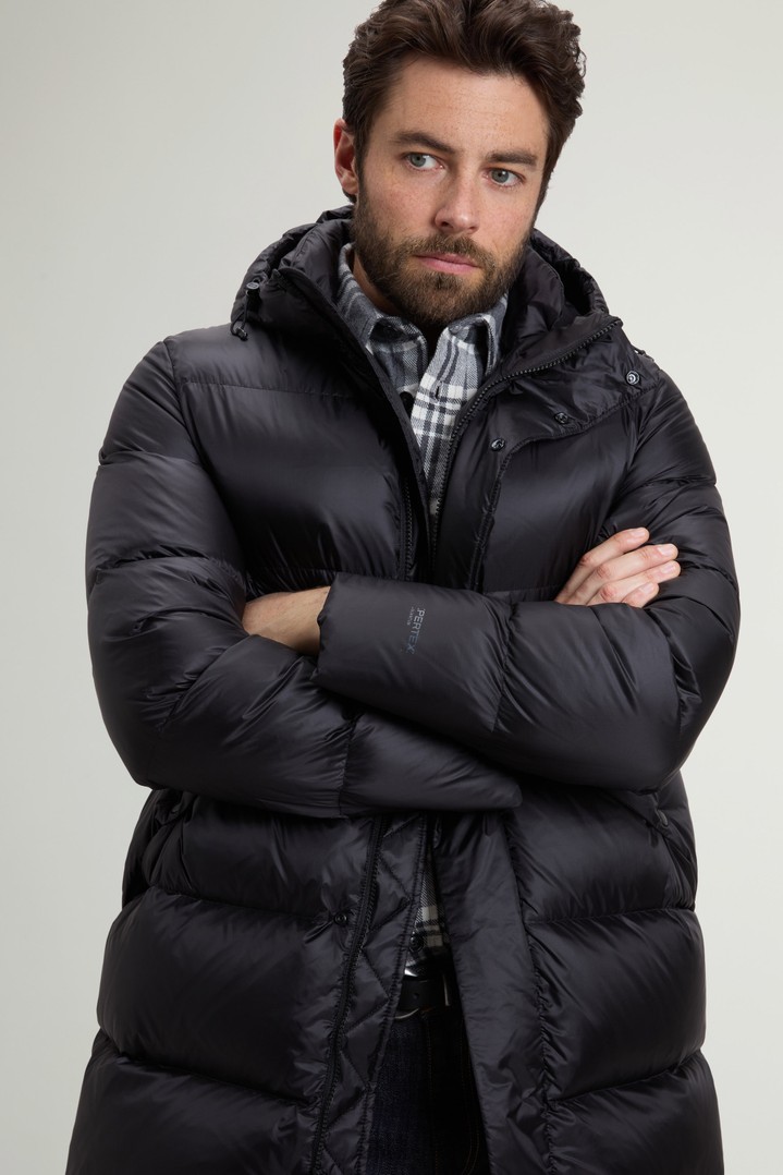 PERTEX LONG PUFFER Black photo 4 | Woolrich